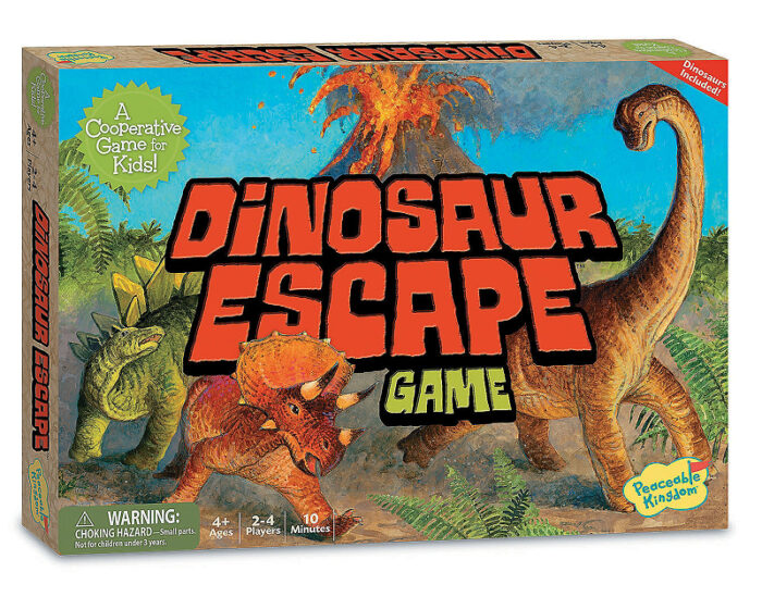 Dinosaur Escape: Board Game for Kids
