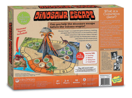 Dinosaur Escape: Board Game for Kids