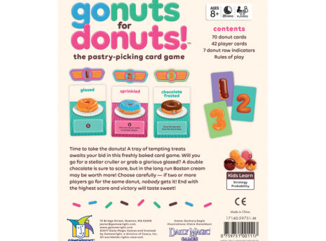Go Nuts for Donuts: Card Game for Kids